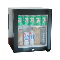 Honeyson top single glass door beverage hotel mini fridge