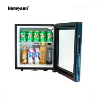 Honeyson hotel room glass door mini bar fridge-malaysia supplier