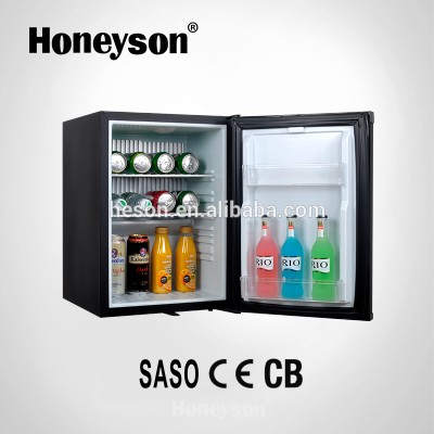 No Noise 40L Absorption Hotel Mini Bar Fridge with Solid Door