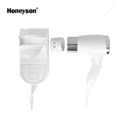 Hotel Supplier wall mounted hotel bathroom hair dryer 1600w